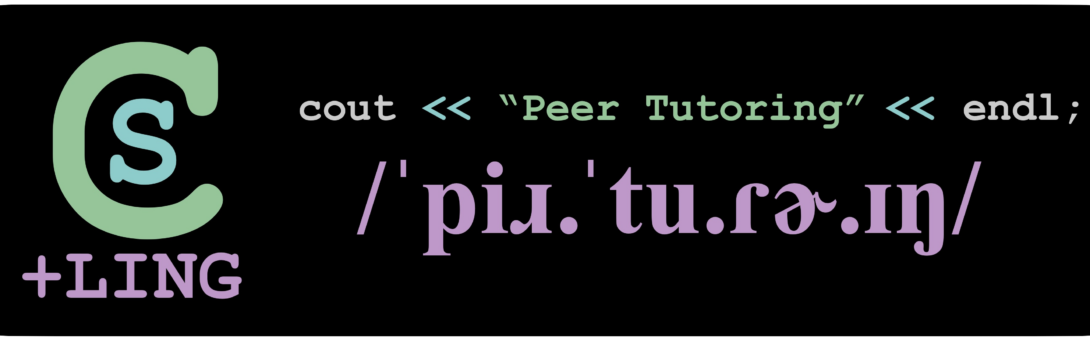 CS and LING peer tutoring filer